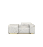 La Scala Coffee Table Marble Couture - Zicana Boutique - 1