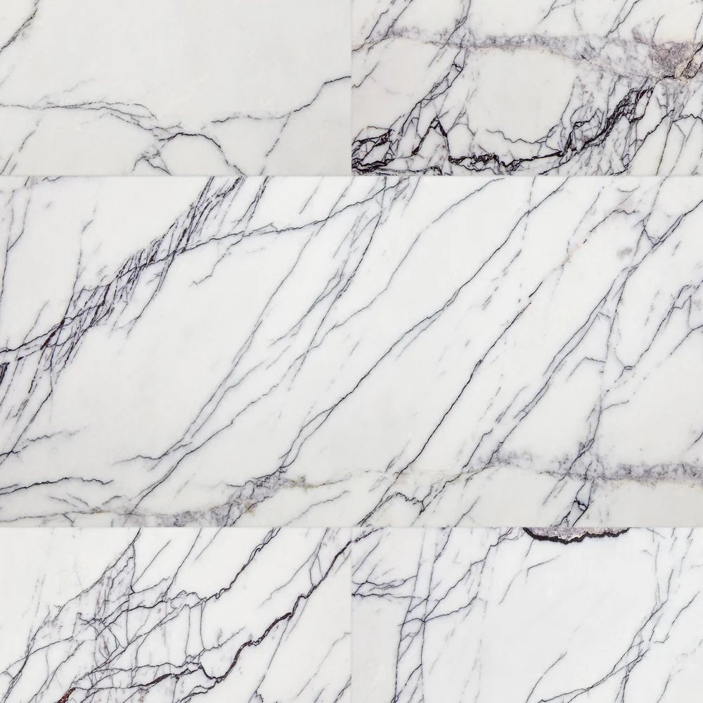 Lilac Marble Field Tile 12" x 24" Zicana Boutique - Zicana Boutique - 1
