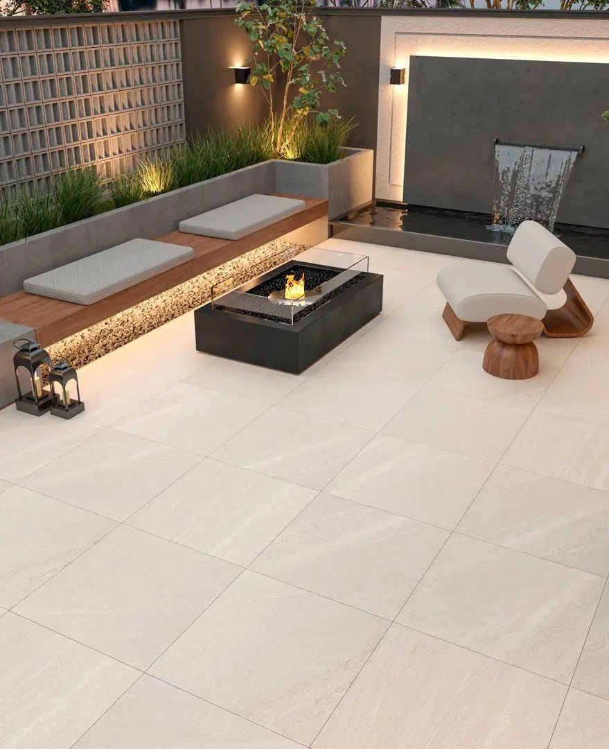 Limestone Beige Raphael 24" x 24" Pavers Raphael Porcelain - Zicana Boutique - 2