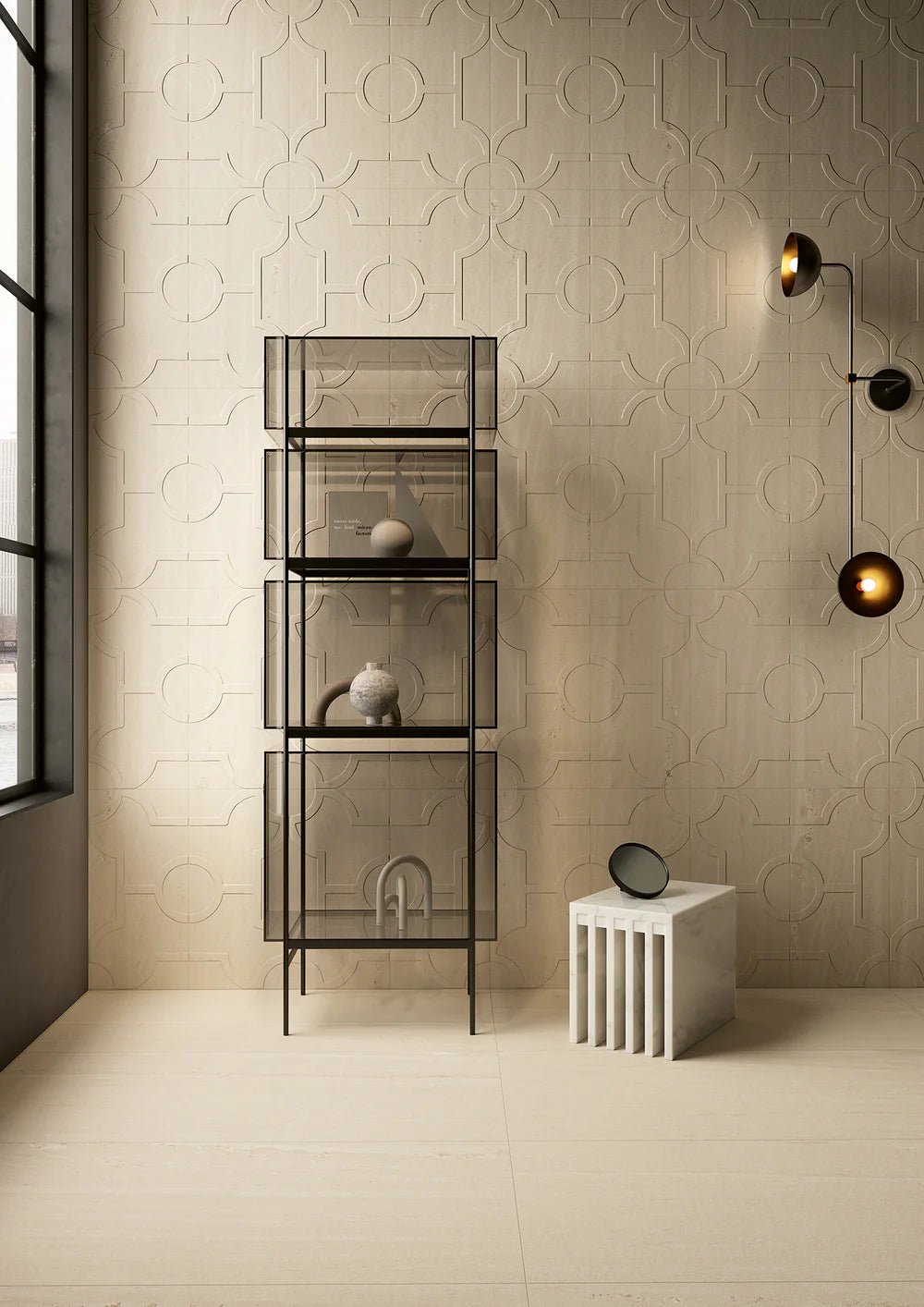 Limestone Sand Tile Artistic Tile - Zicana Boutique - 2