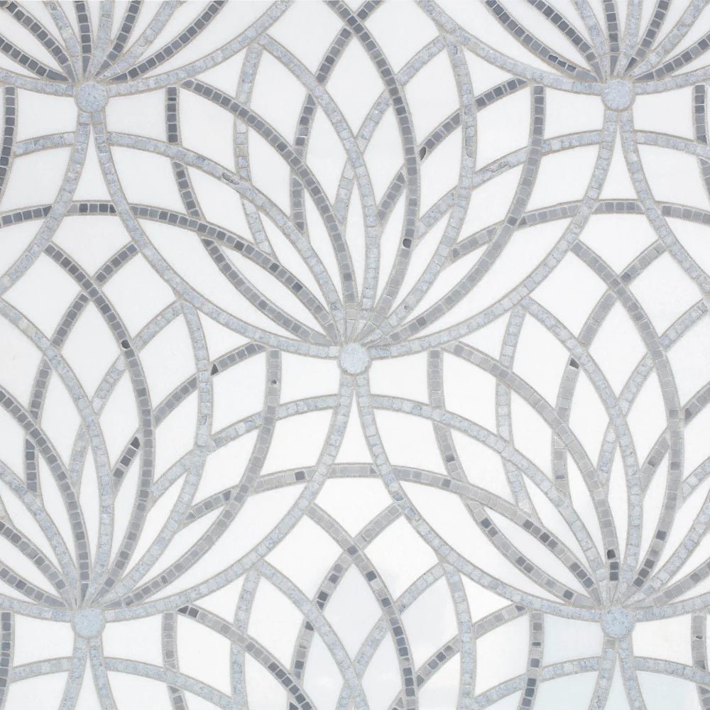 Luxor Grey Mosaic Artistic Tile - Zicana Boutique - 1