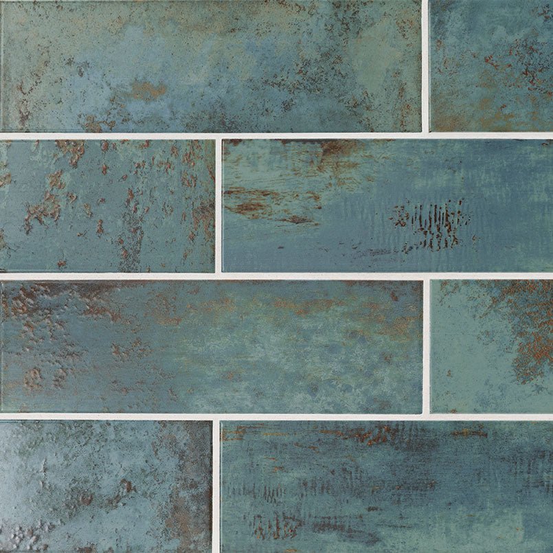 Marza Aqua Ceramic MSI Field Tiles 4" X 12" MSI - Zicana Boutique - 1