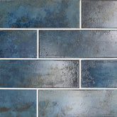 Marza Cobalt Ceramic MSI Field Tiles 4" X 12" MSI - Zicana Boutique - 1