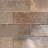 Marza Rust Ceramic MSI Field Tiles 4" X 12" MSI - Zicana Boutique - 1