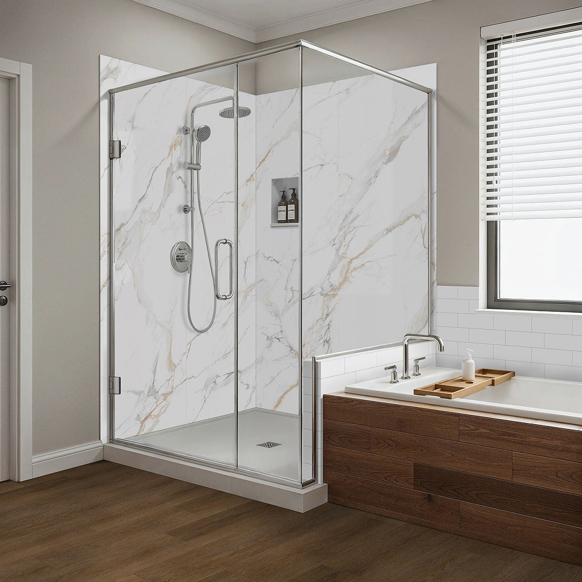 Metro White Porcelain MSI Field Tiles 4" X 12" MSI - Zicana Boutique - 4