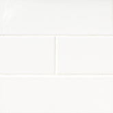 Metro White Porcelain MSI Field Tiles 4" X 16" MSI - Zicana Boutique - 1