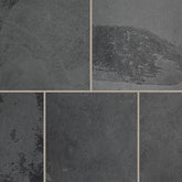 Montauk Black Slate MSI Field Tiles 16" X 16" MSI - Zicana Boutique - 1