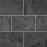 Montauk Black Slate MSI Field Tiles 16" X 24" MSI - Zicana Boutique - 1