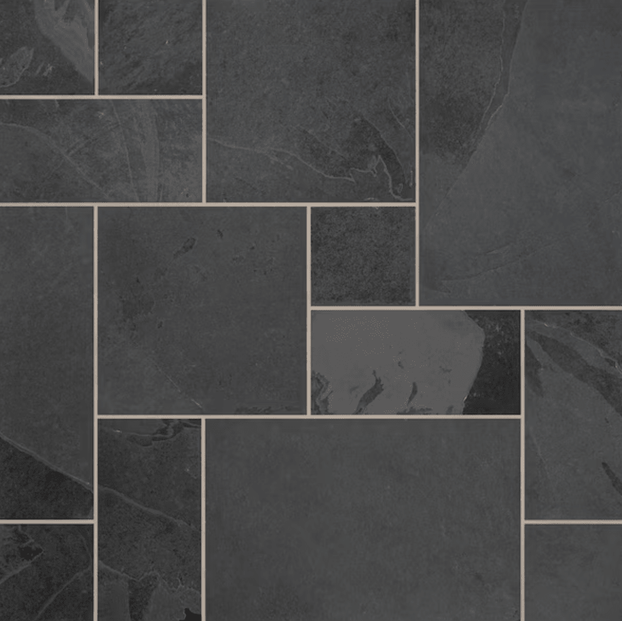 Montauk Black Slate MSI Field Tiles 48" X 48" Kit MSI - Zicana Boutique - 1