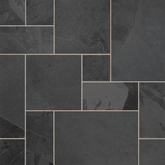 Montauk Black Slate MSI Field Tiles 48" X 48" Kit MSI - Zicana Boutique - 1