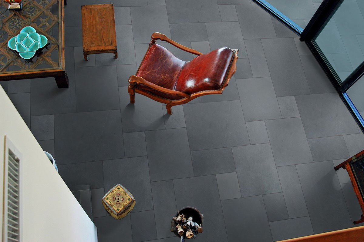 Montauk Blue Slate MSI Field Tiles 48" X 48" Kit MSI - Zicana Boutique - 4