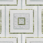 Morningside Heights Square Green Mosaic Artistic Tile - Zicana Boutique - 1