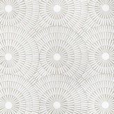 Motor City Circles Bianco Dolomiti Dolomite Mosaic Zicana Boutique - Zicana Boutique - 1