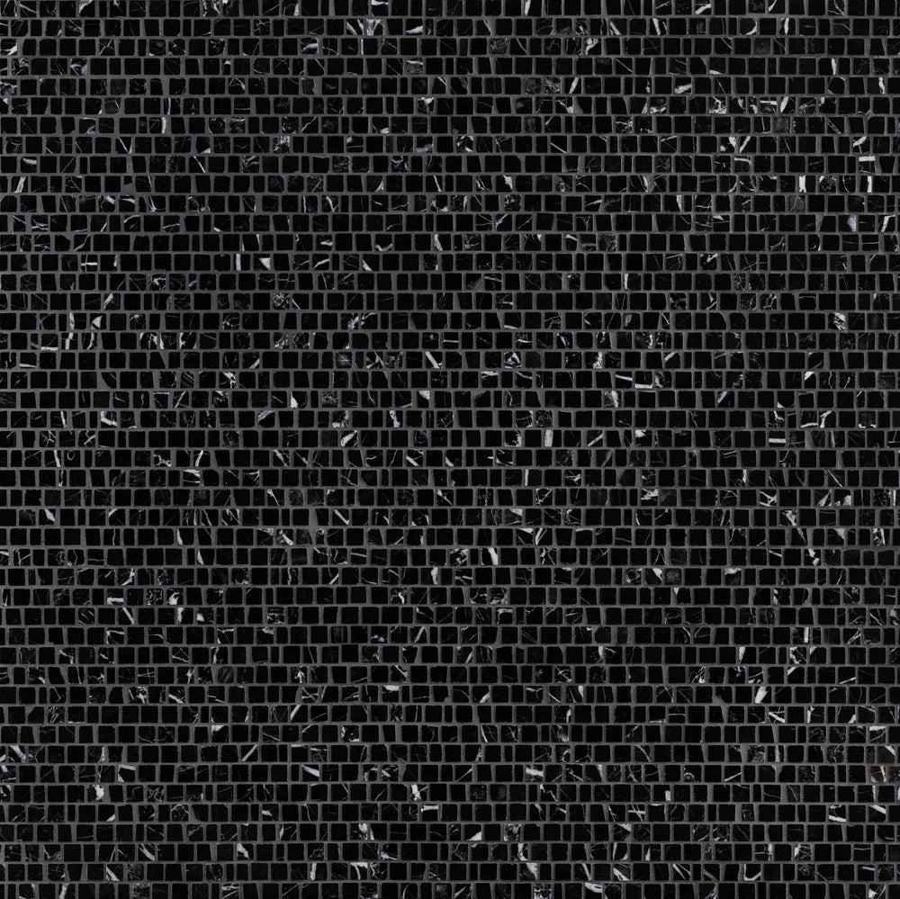 Nero Marble Mosaic Artistic Tile - Zicana Boutique - 1