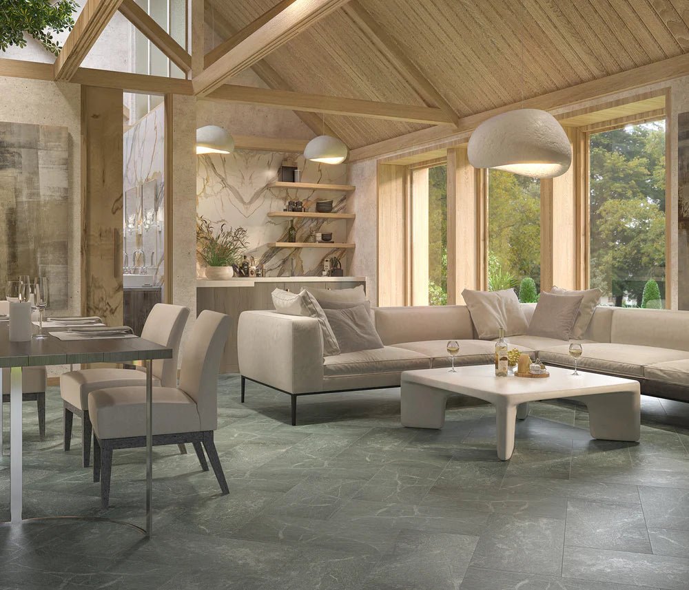 Nuovo Antico Verde Serpentine Tile Artistic Tile - Zicana Boutique - 2