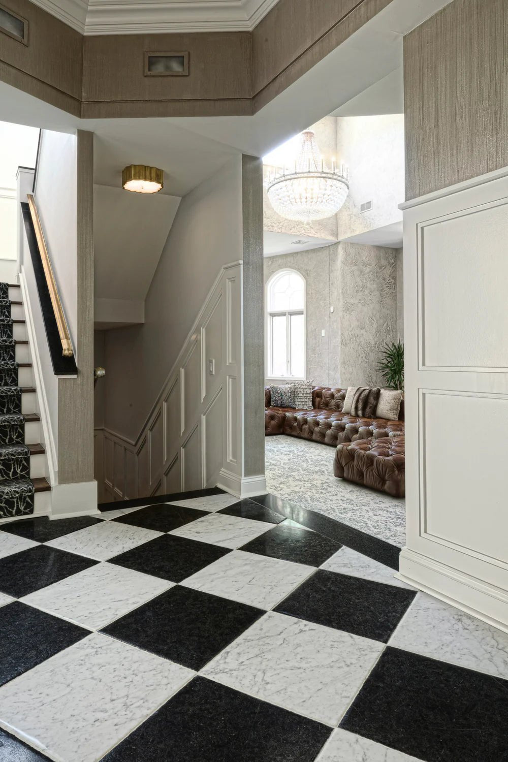 Odessa Black Belgian Bluestone Limestone Tile Artistic Tile - Zicana Boutique - 2