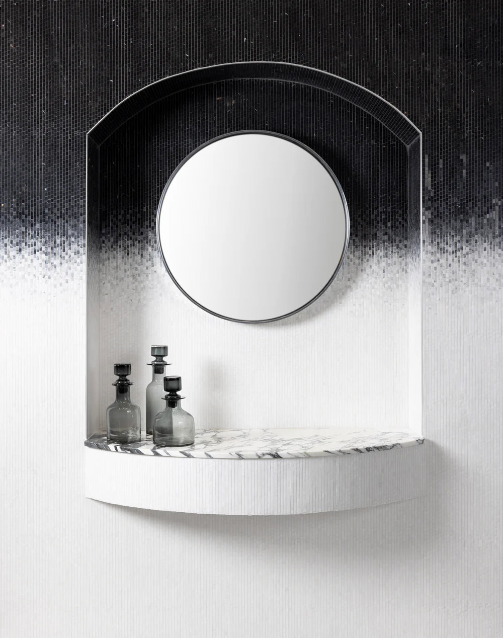 Ombre Grey Mosaic Zicana Boutique - Zicana Boutique - 4