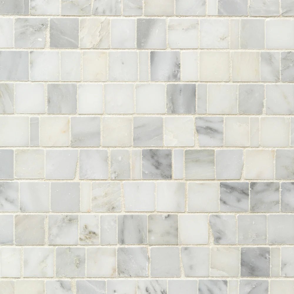 Pacific White Marble Mosaic Zicana Boutique - Zicana Boutique - 1