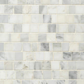 Pacific White Marble Mosaic Zicana Boutique - Zicana Boutique - 1