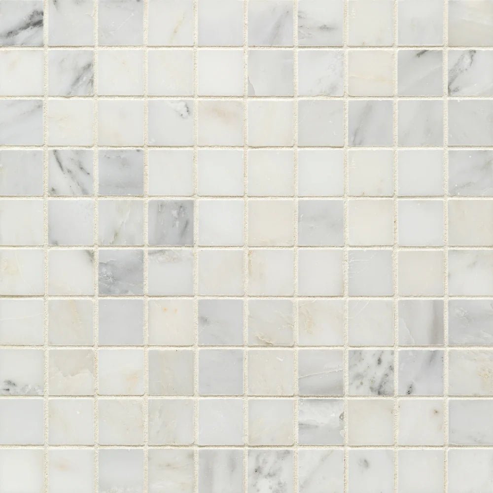 Pacific White Marble Mosaic Artistic Tile - Zicana Boutique - 1