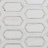 Pavilion Marble MSI Mosaic Tiles 12" X 12" Picket Pattern MSI - Zicana Boutique - 1