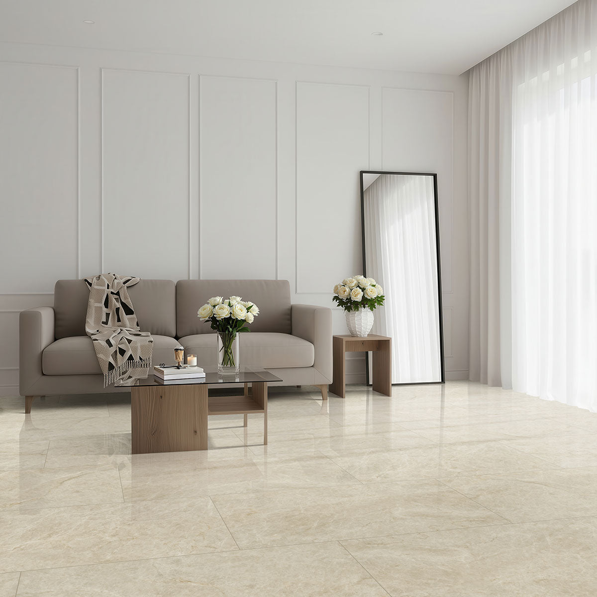 Pearla Venata Field Tiles 24" X 48" Marble Couture- Zicana Boutique -3