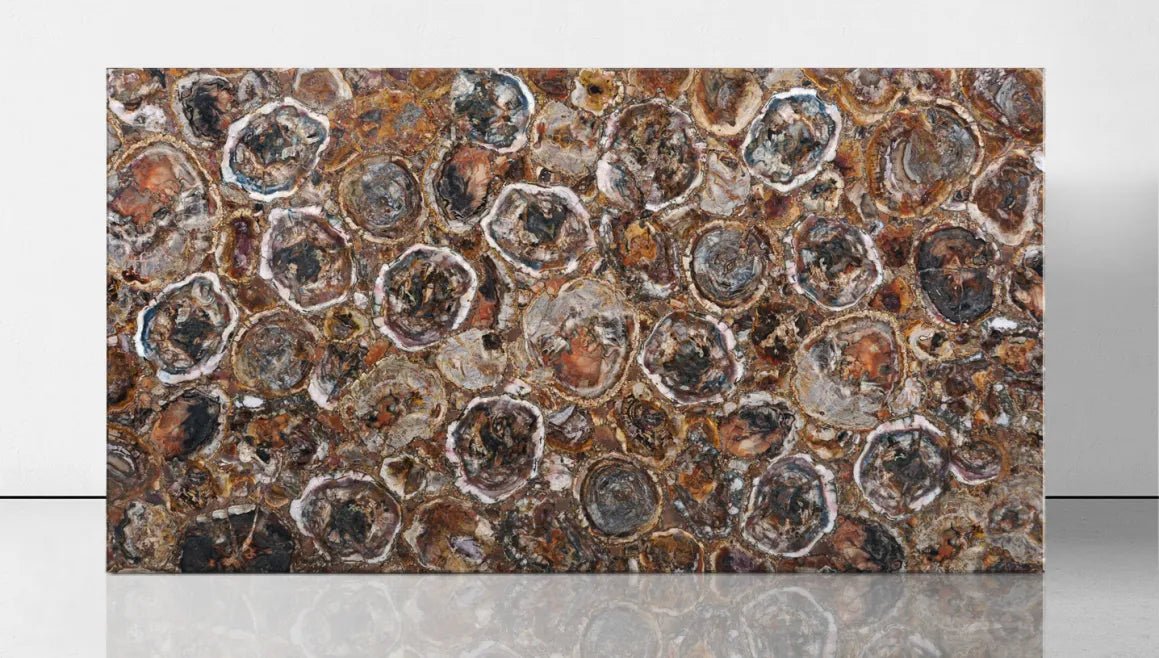 Petrified Wood Multicolour Gemstone Zicana Boutique - Zicana Boutique - 4