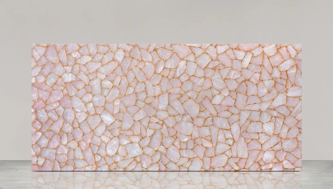 Pink Gold Quartz Precious Stone Zicana Boutique - Zicana Boutique - 4