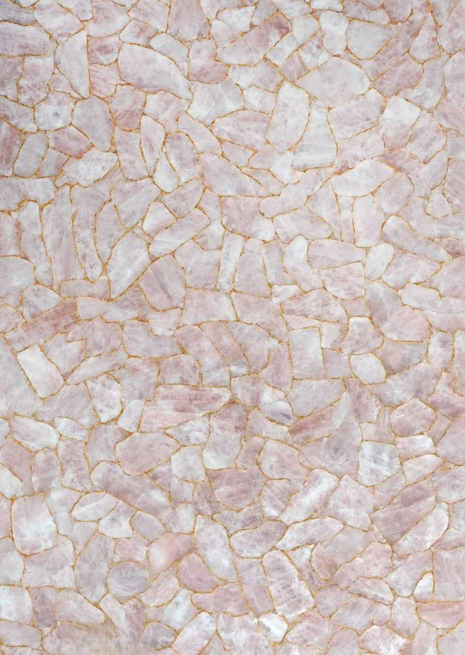 Pink Gold Quartz Precious Stone Zicana Boutique - Zicana Boutique - 1