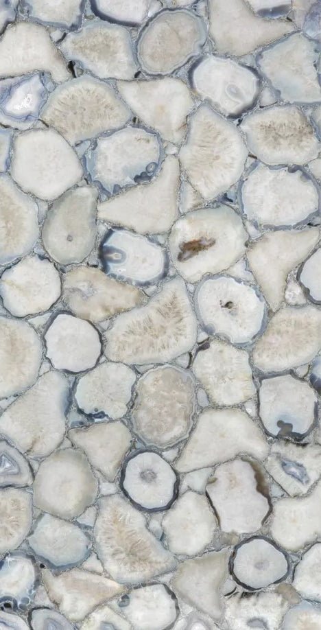 Platinum Agate Precious Stone Zicana Boutique - Zicana Boutique - 1