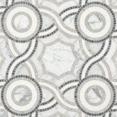 Pompeii Grey Waterjet Mosaic Artistic Tile - Zicana Boutique - 1