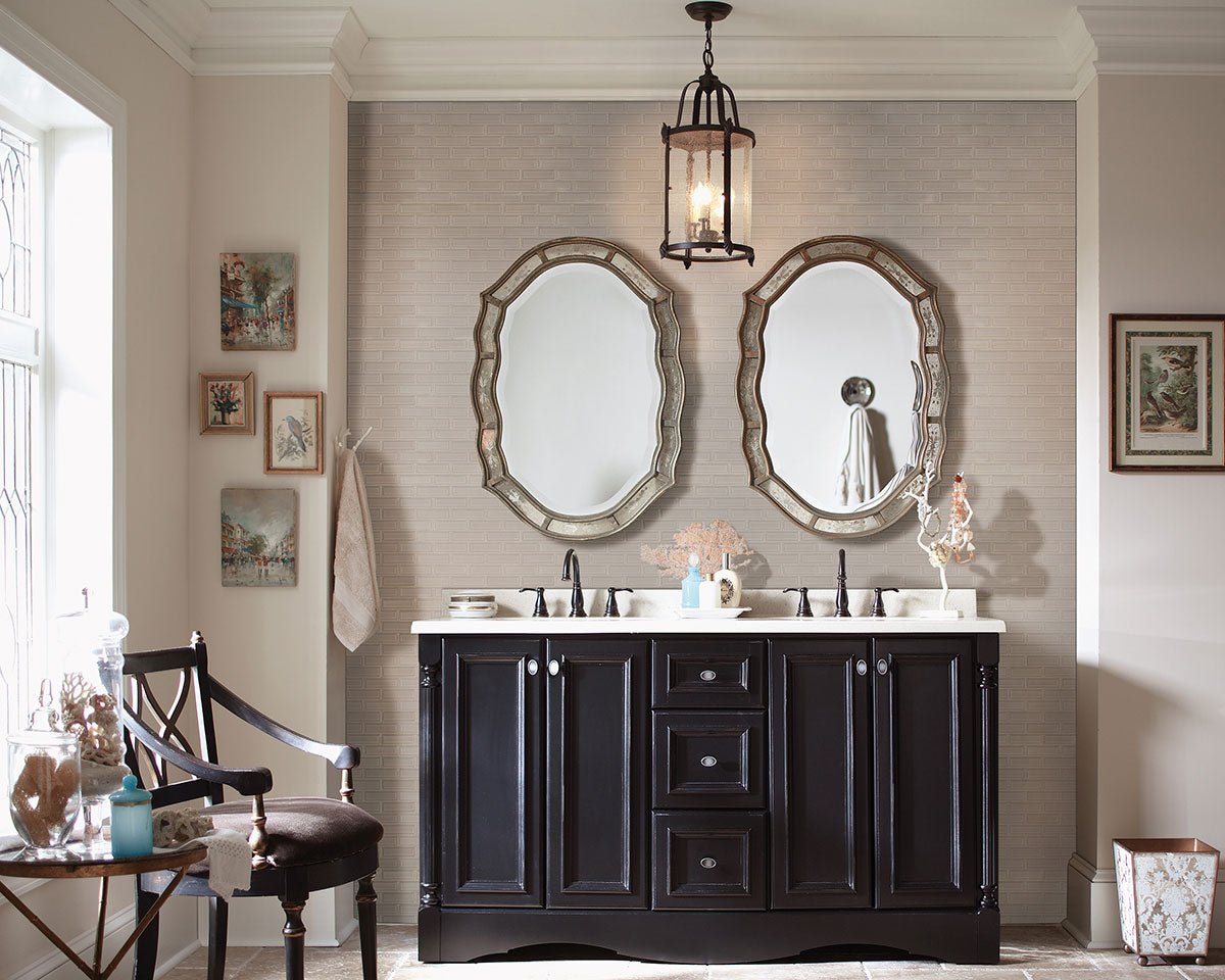 Portico Pearl Beveled Ceramic MSI Mosaic Tiles 2" X 6" Subway Pattern MSI - Zicana Boutique - 2