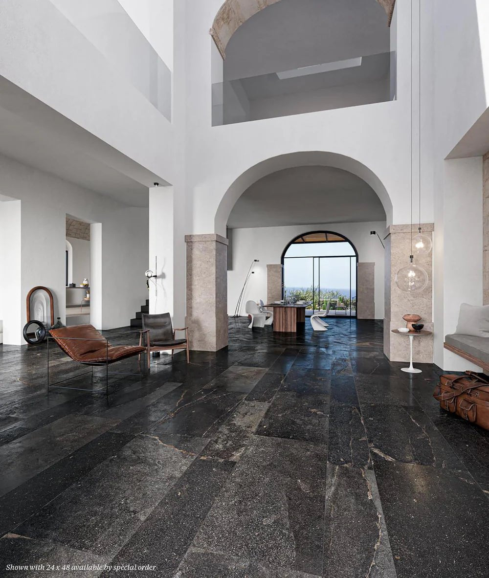 Ragusa Black Tile Artistic Tile - Zicana Boutique - 2