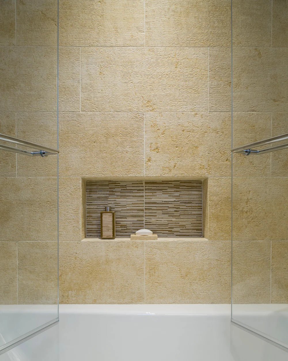 Raked Jerusalem Pearl Field Tile 12" x 24" Zicana Boutique - Zicana Boutique - 2