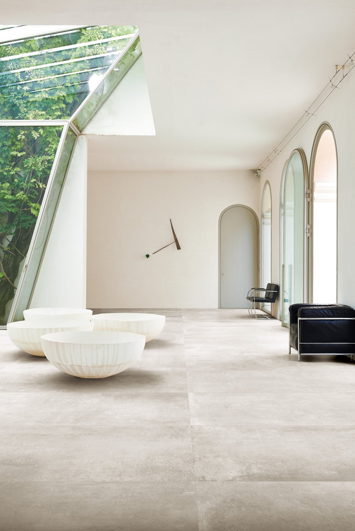 Raw - White Porcelain Florim Pavers 24" X 48" Florim - Zicana Boutique - 12