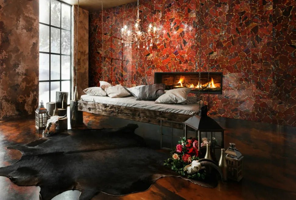 Red Jasper Gemstone Zicana Boutique - Zicana Boutique - 2