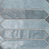 Renzo Denim Ceramic MSI Field Tiles 2.5" X 13" Picket Pattern MSI - Zicana Boutique - 1