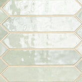 Renzo Jade Ceramic MSI Field Tiles 2.5" X 13" Picket Pattern MSI - Zicana Boutique - 1