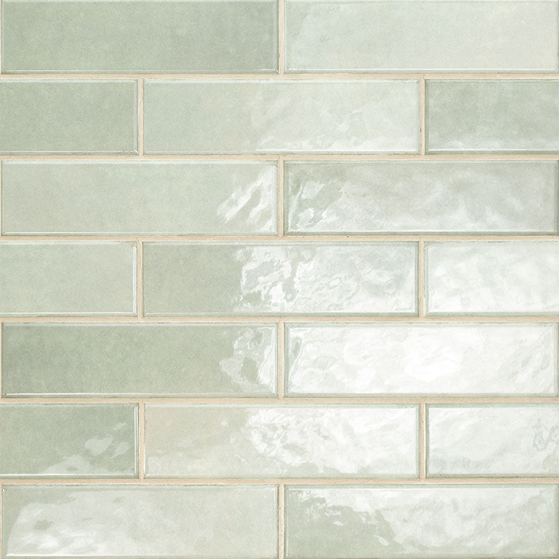 Renzo Jade Ceramic MSI Field Tiles 3" X 12" MSI - Zicana Boutique - 4