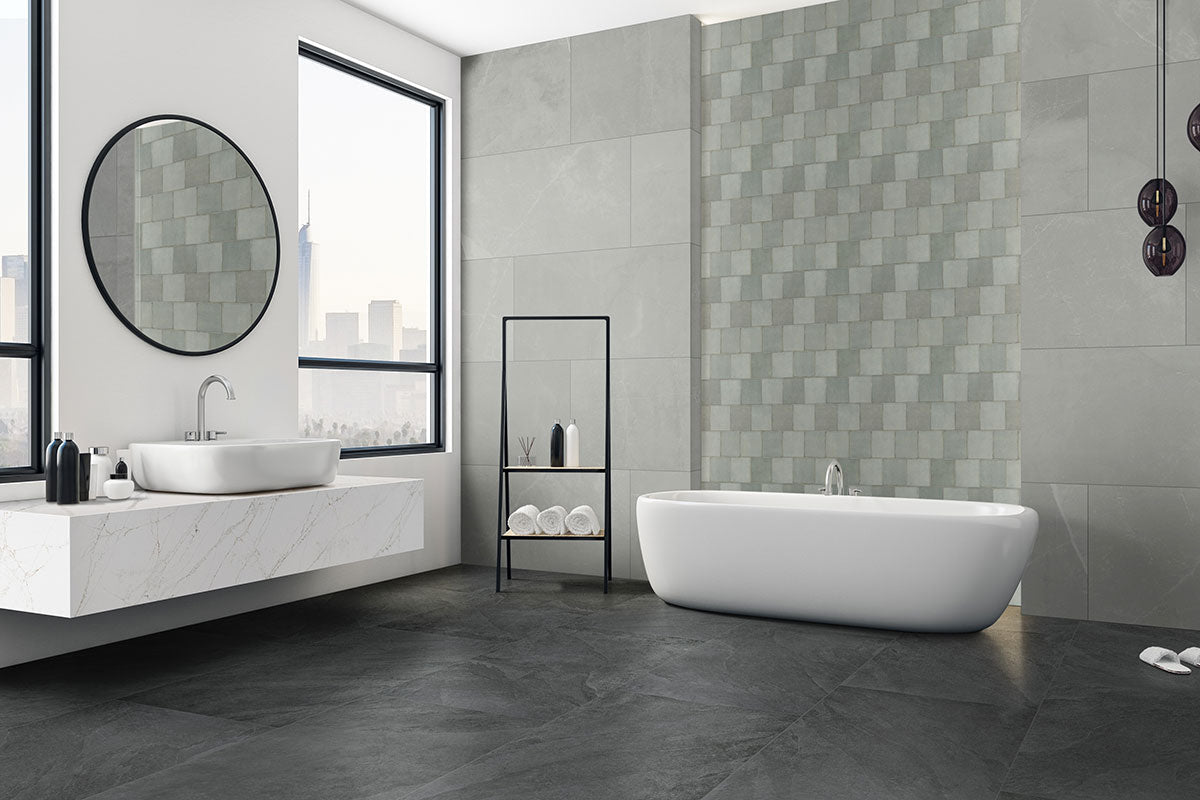 Renzo Jade Ceramic MSI Field Tiles 5" X 5" MSI - Zicana Boutique - 5