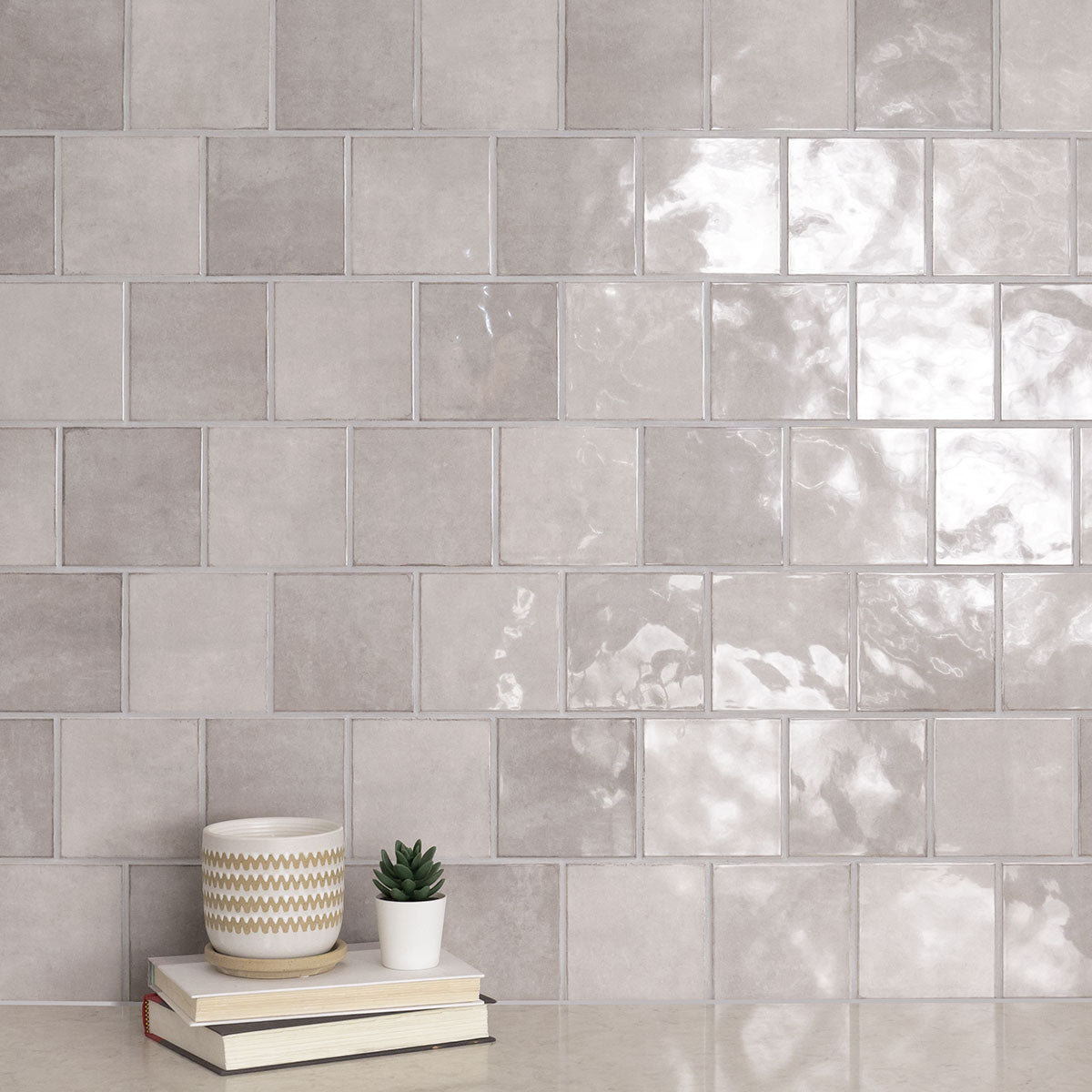 Renzo Sterling Ceramic MSI Field Tiles 5" X 5" MSI - Zicana Boutique - 2