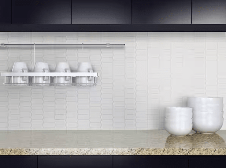 Retro Bianco Porcelain MSI Field Tiles 12" X 14" Picket Pattern MSI - Zicana Boutique - 4