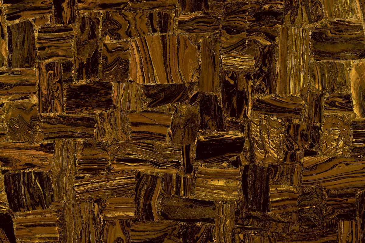 Retro Tiger Iron Gemstone Antolini - Zicana Boutique - 1