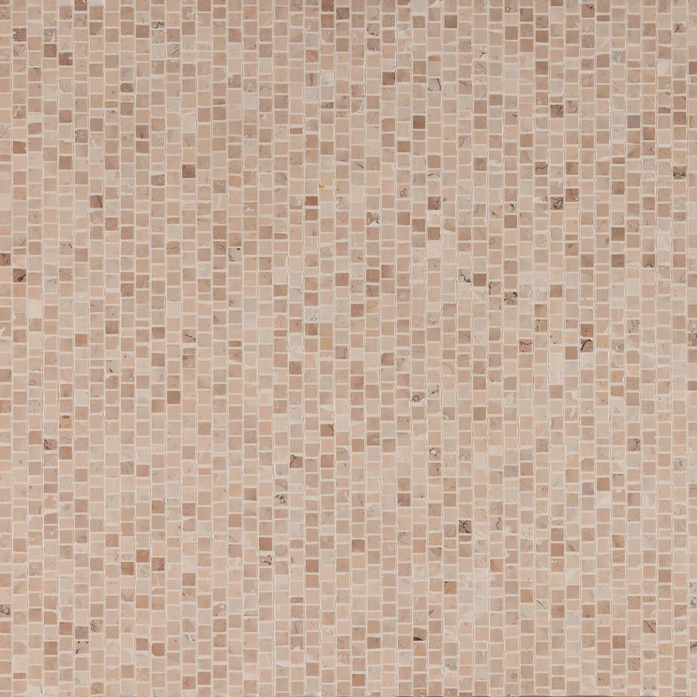 Rosa Perlino Marble Mosaic Artistic Tile - Zicana Boutique - 1