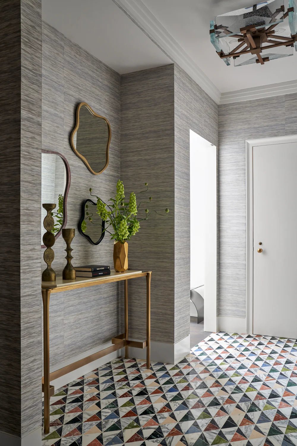 Sail Fete Multi Blend Waterjet Mosaic Zicana Boutique - Zicana Boutique - 3