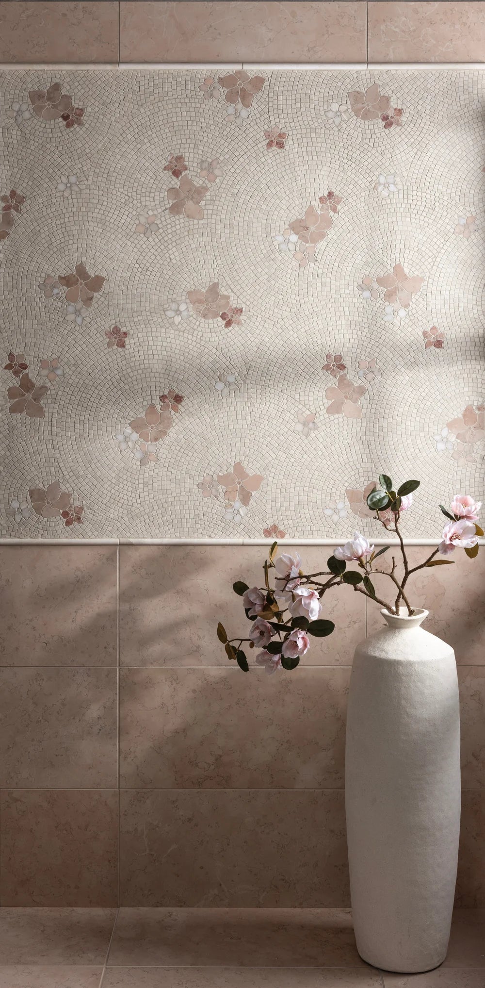 Sakura Bianco Antico Mosaic Zicana Boutique - Zicana Boutique - 3