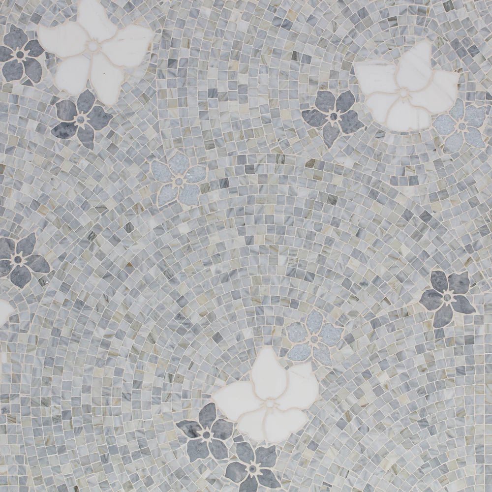 Sakura Calacatta Bluette Mosaic Zicana Boutique - Zicana Boutique - 1