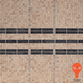 Shadow Stripe Pink Mosaic Artistic Tile - Zicana Boutique - 1