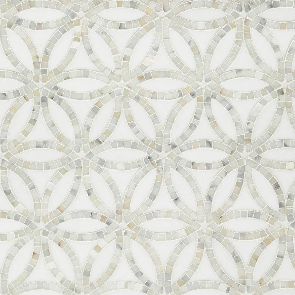 Shiraz Bianco Mosaic Artistic Tile - Zicana Boutique - 1