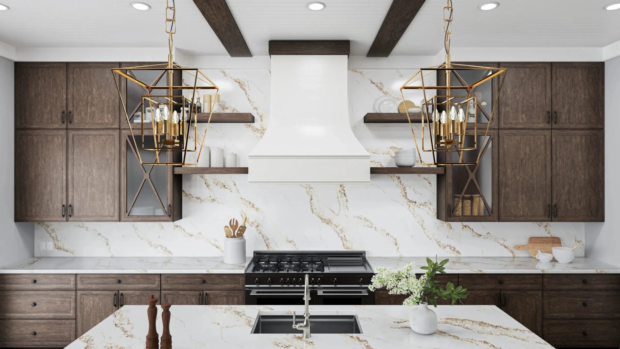 Sienna Gold PentalQuartz Architectural Surfaces - Zicana Boutique - 2
